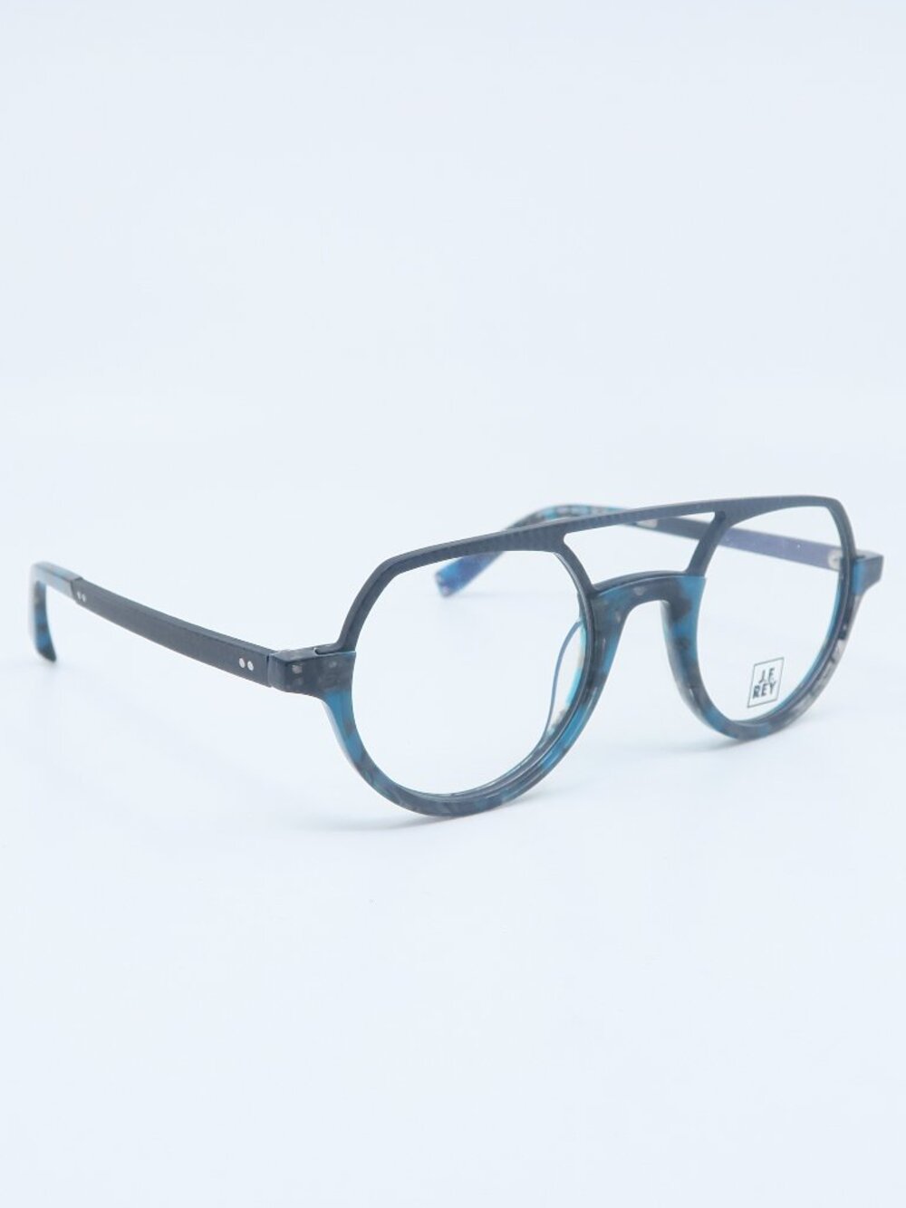 J.F. Rey JF3041 0024 49mm Carbon Fiber & Acetate New Pilot Men's Eyeglasses.